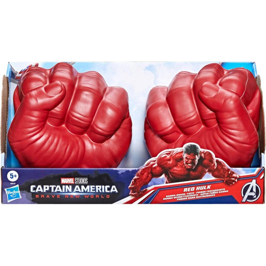 Hasbro G00705 Marvel Avengers Super Pugni Gamma di Hulk Rosso
