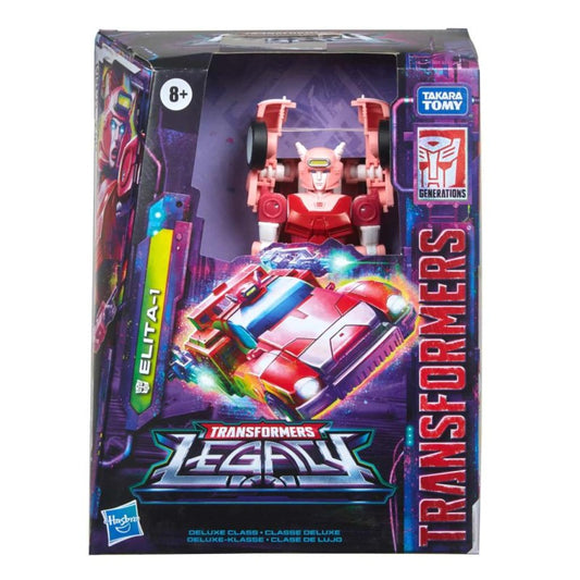 Transformers Generations Legacy Deluxe Class Action Figura 2022 Elita-1 14 Cm Hasbro