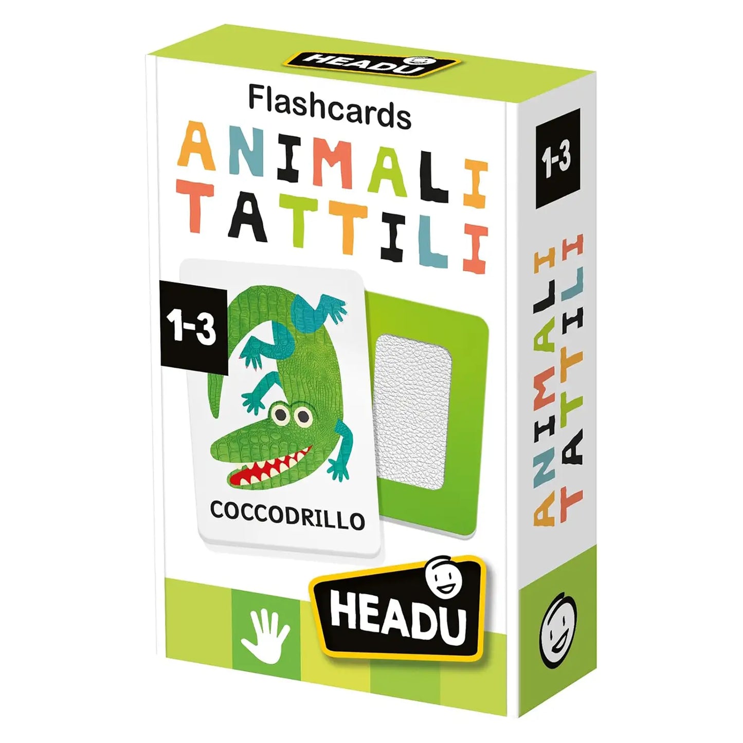 Headu Flashcards Animali Tattili Montessori