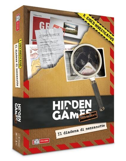 Hidden Games - Il Diadema Di Mezzanotte. Gioco da tavolo MS EDIZIONI 