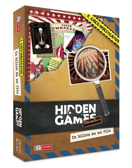 Hidden Games - In Bilico Su Un Filo. Gioco da tavolo MS EDIZIONI 