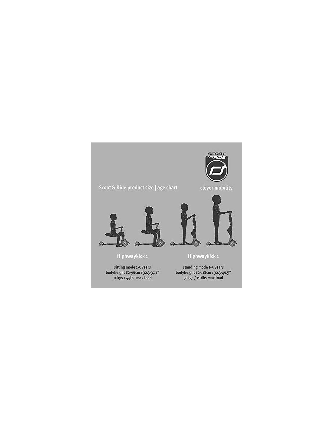 Monopattino E Triciclo ROSA 2In1 Highwaykick 1 - Scoot & Ride