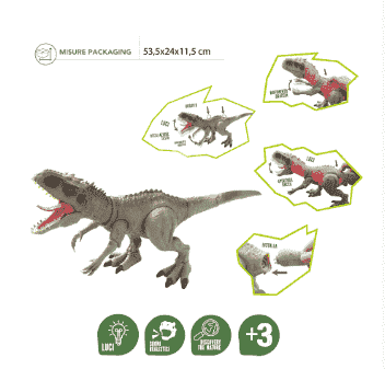 WONDER ANIMALS DINOSAURO SUPER T-REX S/L