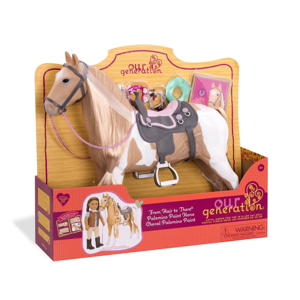 Og dolls  Our Generation  Cavallo Grande Camarillo Horse Odg 38003