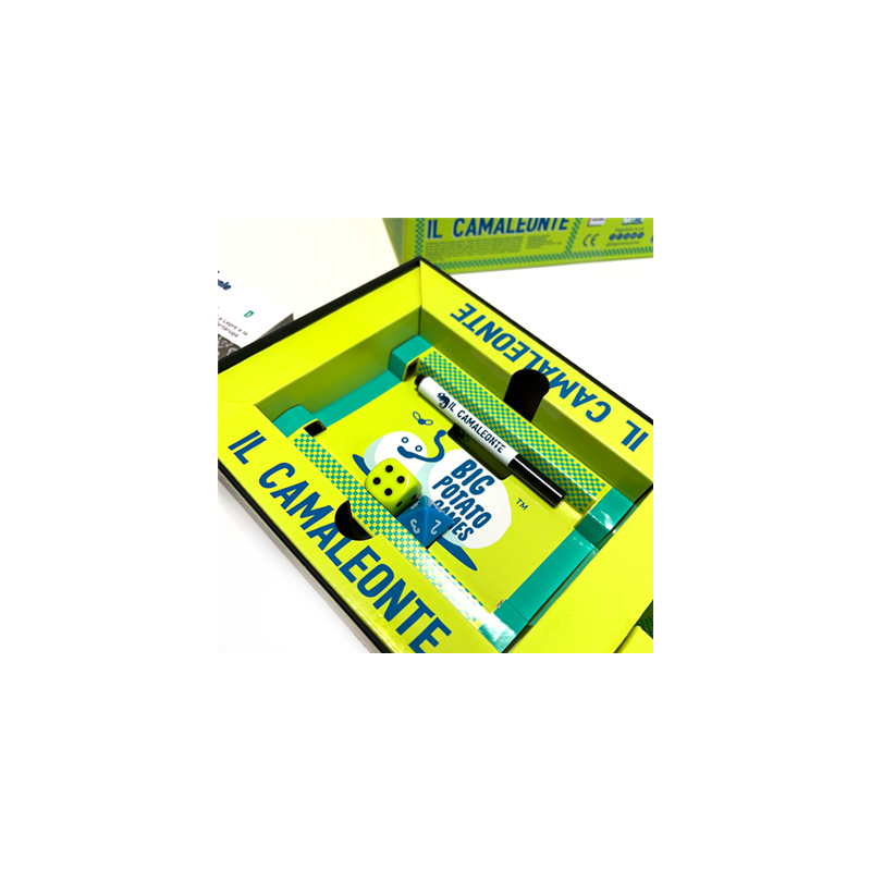 IL CAMALEONTE giocatore nascosto PARTY GAME asmodee IN ITALIANO età 14+