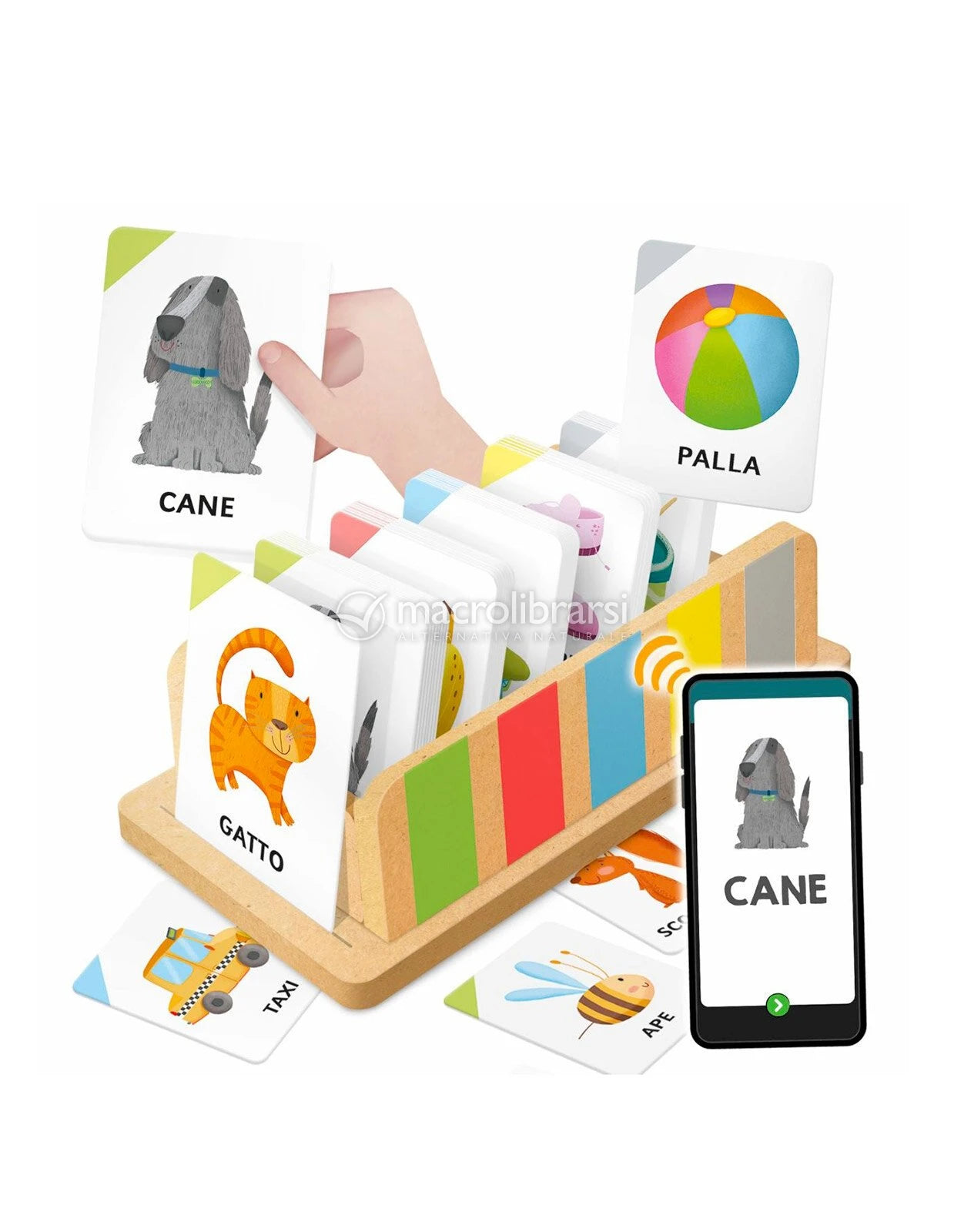 HEADU Cofanetto Flashcards Montessori