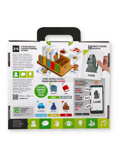 HEADU Cofanetto Flashcards Montessori