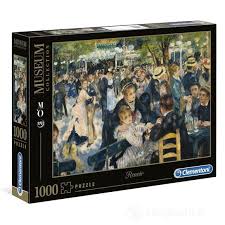 Clementoni Puzzle  1000 Hqc Museum - Renoir: Bal Du Moulin De La Galette