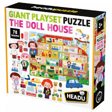 Headu Giant Playset Puzzle The Doll
