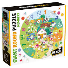 Headu Giant Round Puzzle Numbers