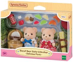 5852 Sylvanian Families - orsi biscotto Sister & Brother