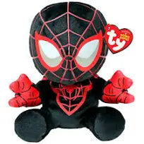 Ty Marvel Miles Morales Peluche 15 cm
