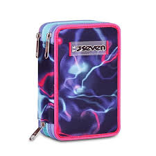 Astuccio 3 Zip Seven Electricvibe Girl 300102638-531 - immagine prodotto