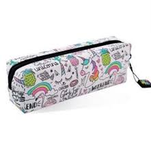 Astuccio In Tessuto Unicorn