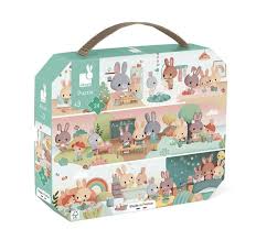 Janod  Puzzle Una Giornata 24 Pezzi