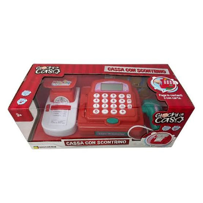 Giochi di Casa - Registratore di Cassa con Scontrino, Luci e Suoni