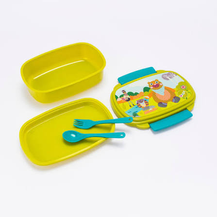 Oops Lunch Box Forest con Posate 370 ml