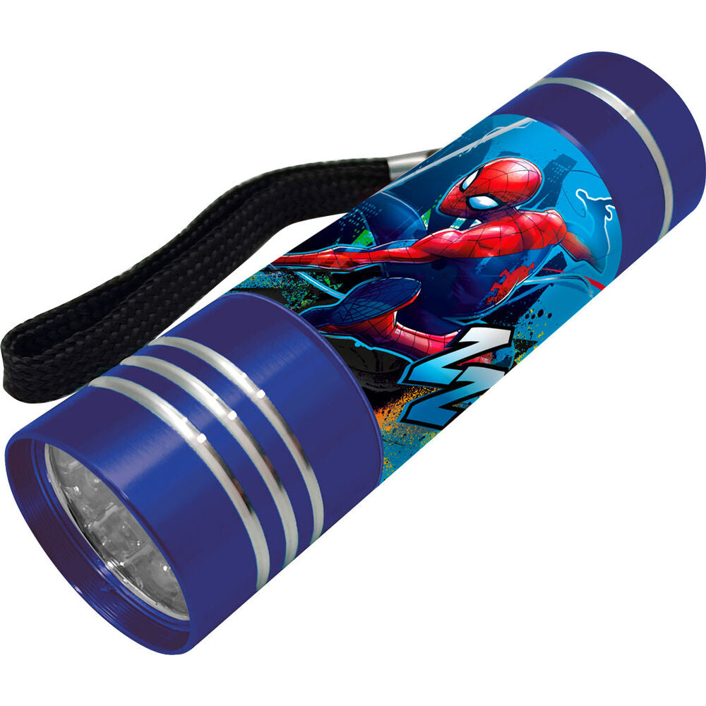 Torcia In Alluminio Spiderman