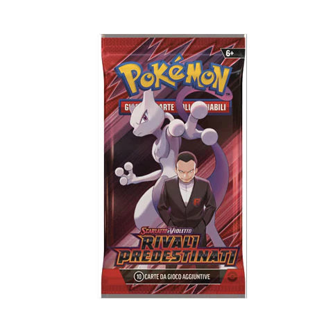 pokemon sv10 rivali predestinati 1 busta 10 carte
