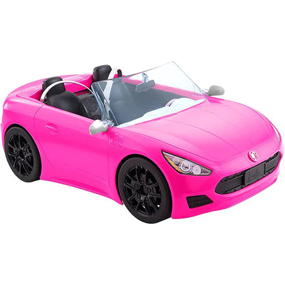 Barbie - Cabrio Veicolo Decapottabile Rosa A Due Posti .