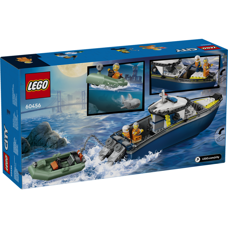 Lego 60456 Inseguimento Del Motoscafo