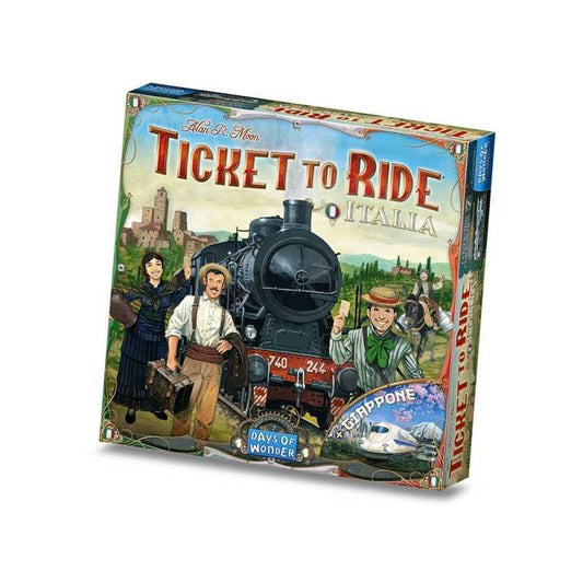 ITALIA + GIAPPONE espansione per TICKET TO RIDE asmodee TRENI proiettile TRAGHETTI età 8+
