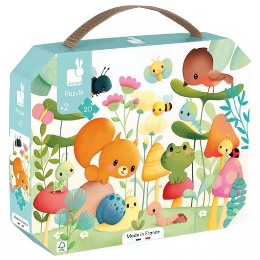 Janod  Puzzle Gli Amici Del Giardino 20 Pezzi