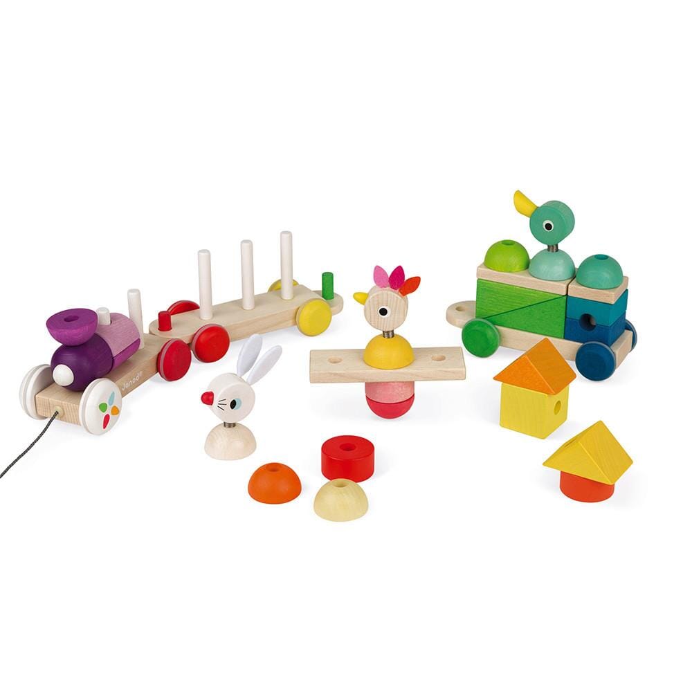 Janod Treno Gigante Multicolore Zigolo JANOD 