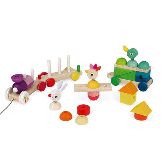 Janod Treno Gigante Multicolore Zigolo JANOD 