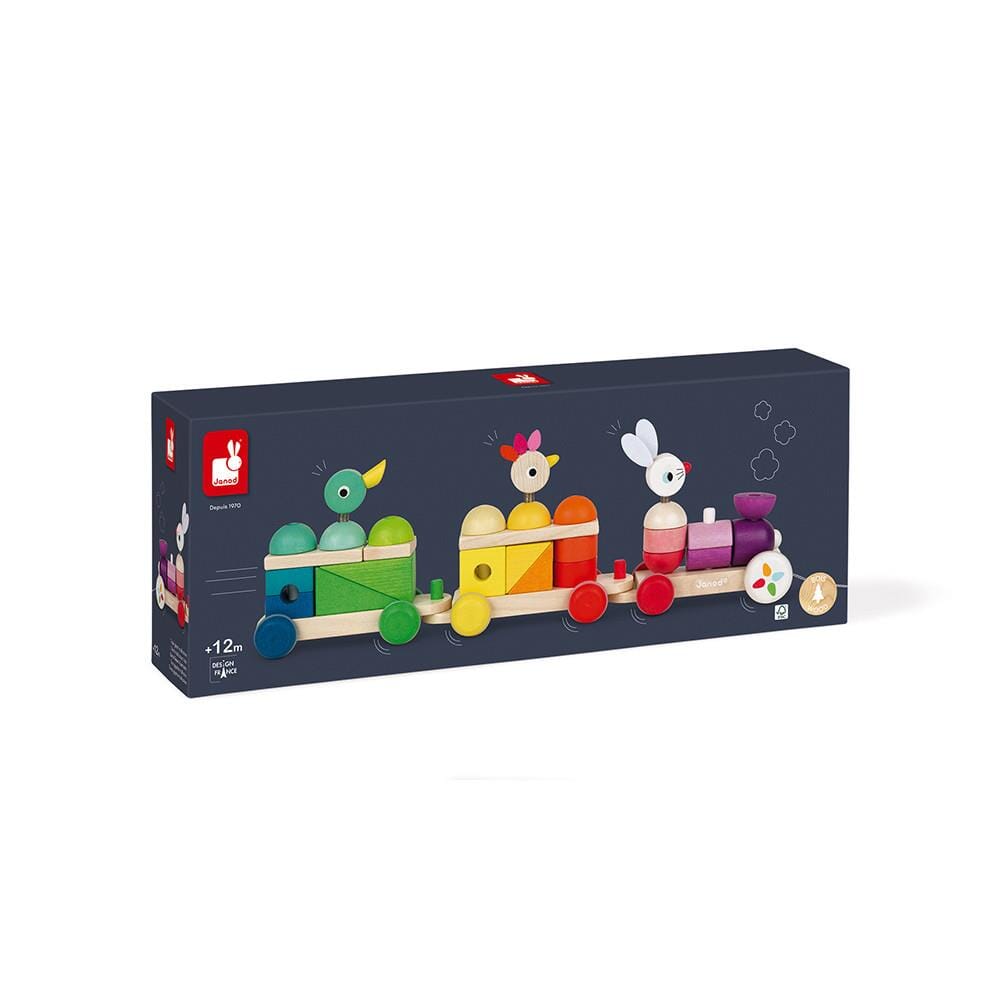 Janod Treno Gigante Multicolore Zigolo JANOD 