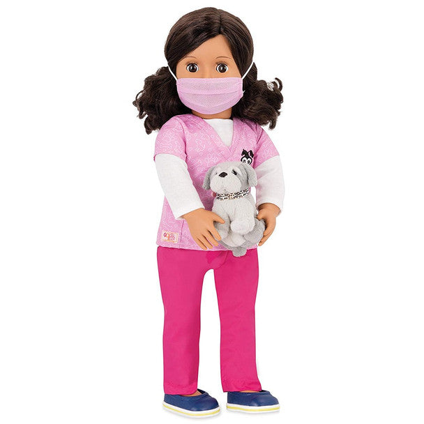 Og dolls  Our Generation  Vet Doll Paloma Bambola Veterinaria 46 Cm