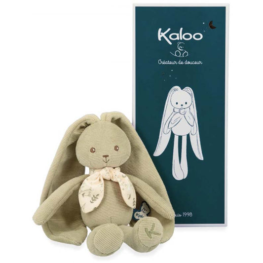 Kaloo Lapinoo - Coniglio di peluche (Verde - 25 cm).