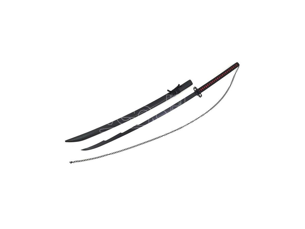 KATANA NON AFFILATA BLEACH ICHIGO KUROSAKI BANKAI FULLBRING ANIME MANGA - RIPRODUZIONI/REPLICHE