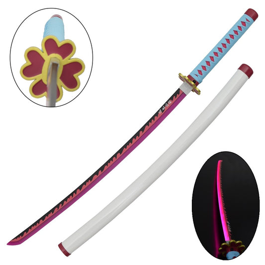 KATANA ORNAMENTALE CON ILLUMINAZIONE LED VERSIONE BAMBOO