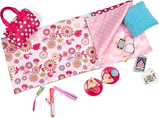 Og dolls  Our Generation  set pigiama party Polka Per BambolE 46 Cm