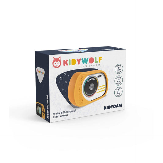 Kidywolf Kidywolf Fotocamera Waterproof, Arancio