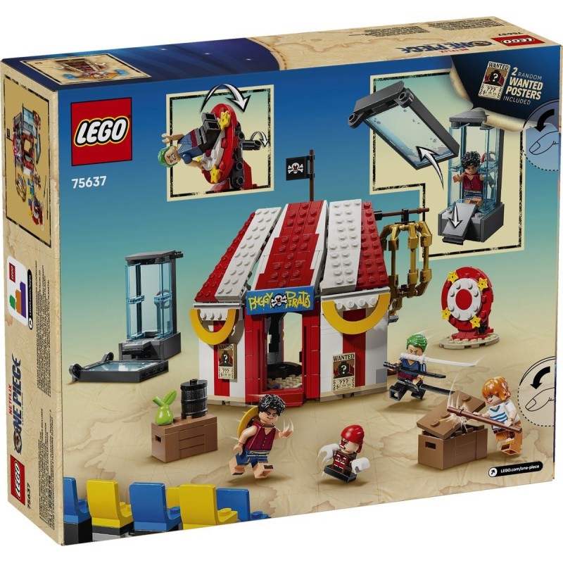 Lego 75637 One Piece La tenda del circo di Bagy il Clown