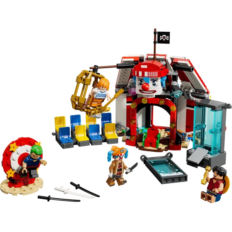Lego 75637 One Piece La tenda del circo di Bagy il Clown