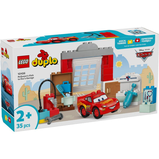 La visita di McQueen all’officina di Doc - Lego Duplo 10456