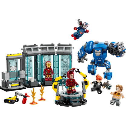 Laboratorio di Iron Man: Sala delle Armature - Lego Marvel 76315