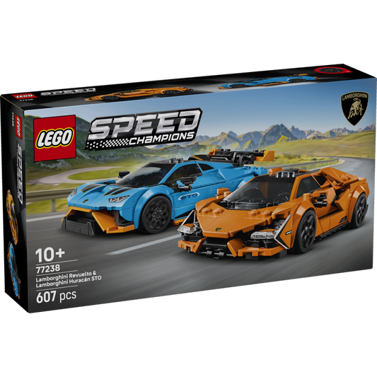 Lamborghini Revuelto e Huracán STO - Lego Speed Champions 77238