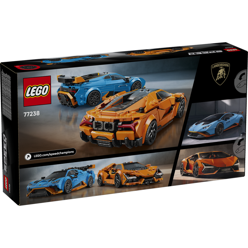 Lamborghini Revuelto e Huracán STO - Lego Speed Champions 77238