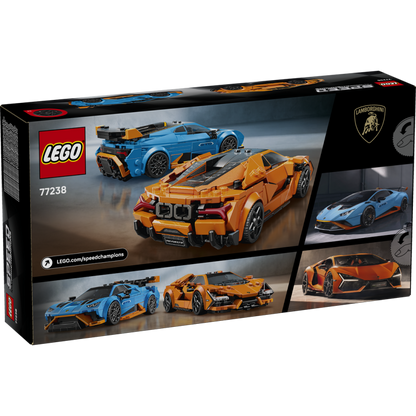 Lamborghini Revuelto e Huracán STO - Lego Speed Champions 77238