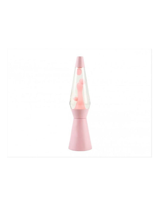 Lampada Lava Spaceship LED Rosa Pastello h40cm