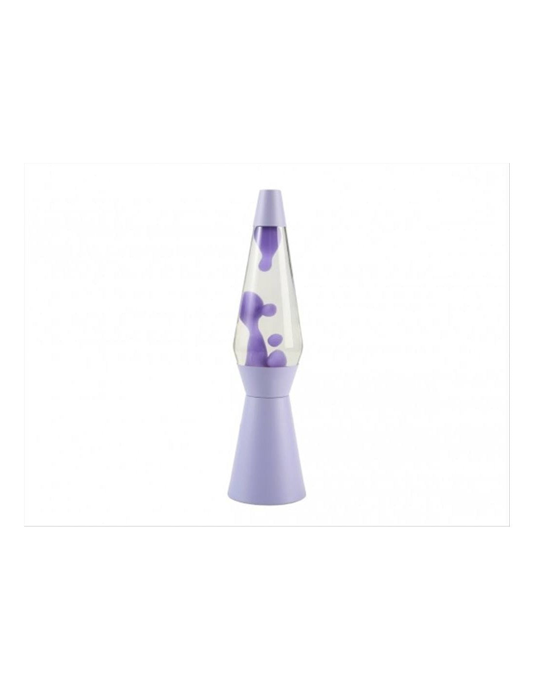 I Total Lampada Lava Spaceship LED Viola Pastello h40cm