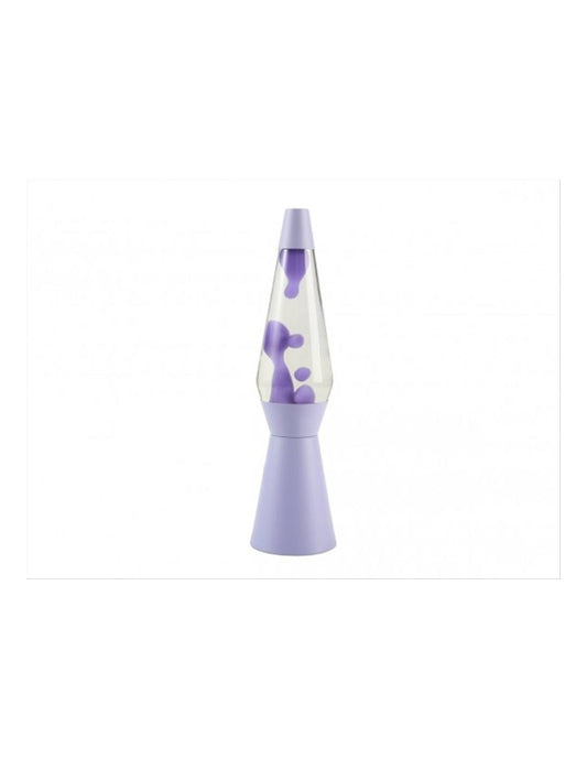I Total Lampada Lava Spaceship LED Viola Pastello h40cm