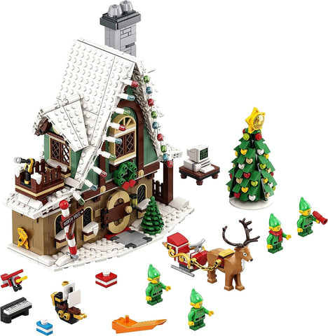 LEGO 10275 - Set per Clubhouse degli elfi, motivo natalizio toysvaldichiana.it 