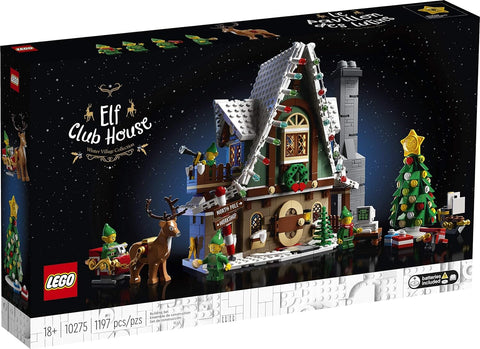 LEGO 10275 - Set per Clubhouse degli elfi, motivo natalizio toysvaldichiana.it 