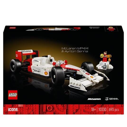 Lego 10330 Mclaren Mp4/4 Ayrton Sen Giocattolo LEGO 