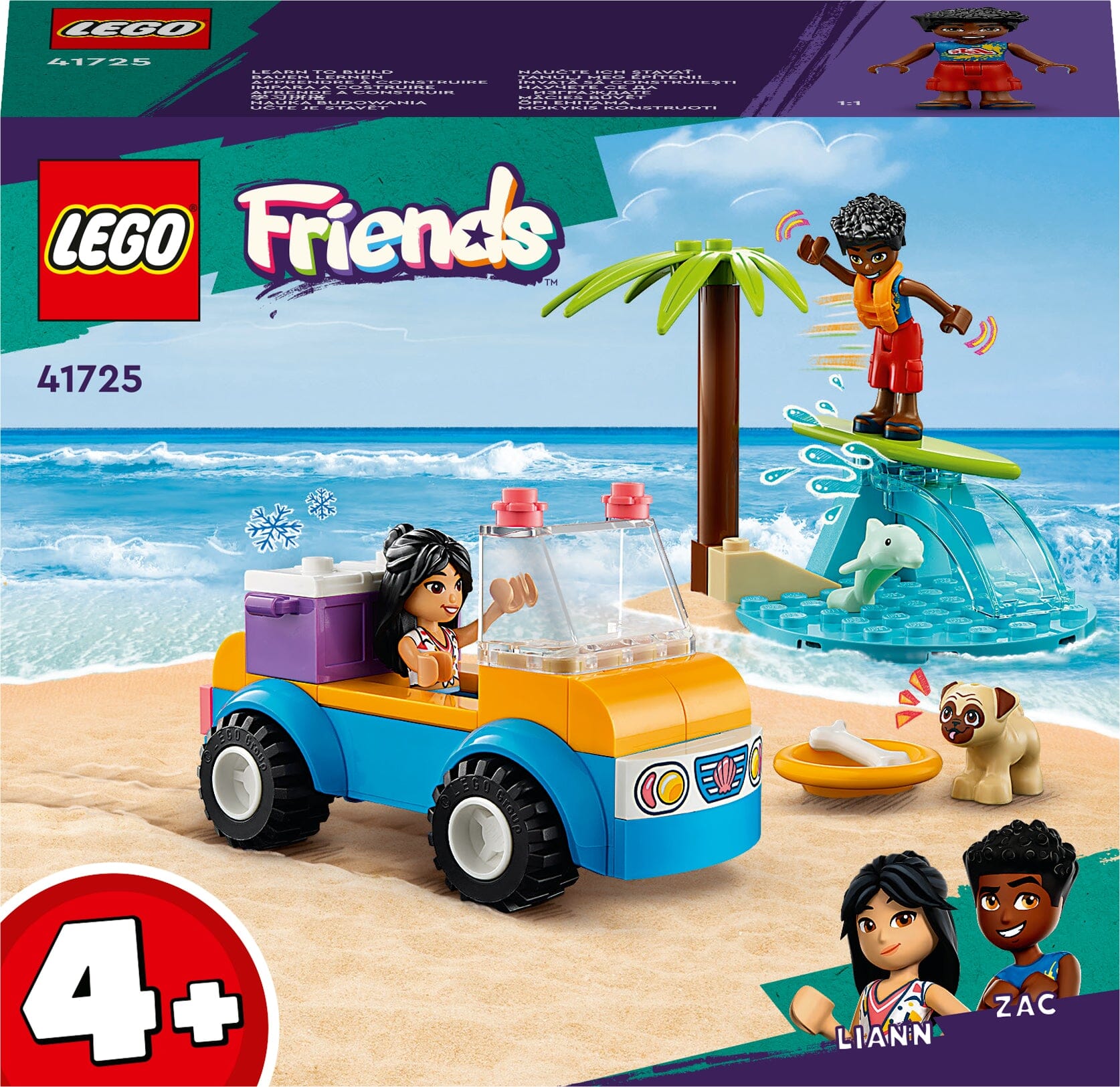 Lego 41725 Divertimento Sul Beach Beach buggy LEGO 
